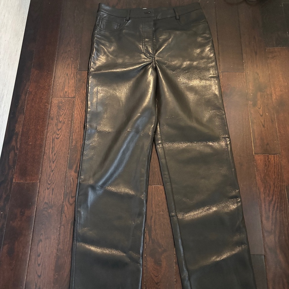 Aritzia Vegan Leather Pants